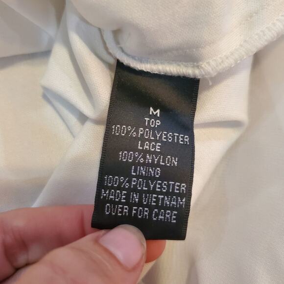 A. Byer medium womens sheer tank top blouse - Picture 8 of 9